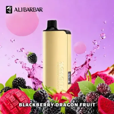 Blackberry Dragon Fruit - ALIBARBAR INGOT 9000 Puffs